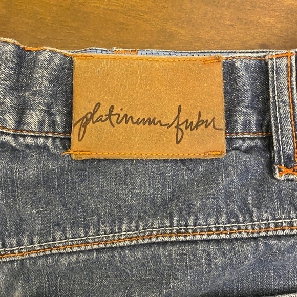 RARE ! Russell Character From Fat Albert FUBU Y2K Jeans Approx 36” x 31” - Picture 9 of 14